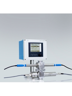 Liquiline CM44P with OUSAF44 UV process photometer and Memosens sensors for pH, conductivity