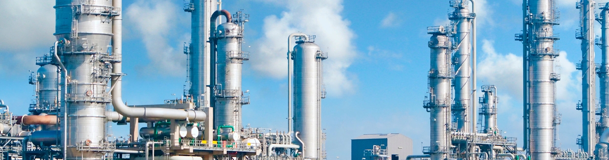 Chemical plant with a solution of Endress+Hauser