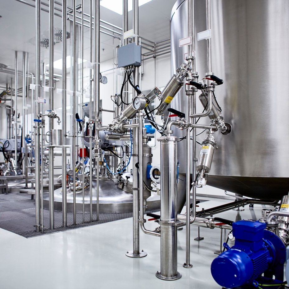 Cell growth in a bioreactor to produce cultivated meat
