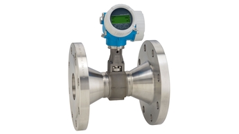 Picture of vortex flowmeter Prowirl R 200 with reduced line size for measurements in low flow range