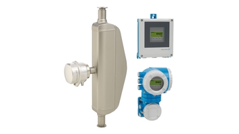 Picture of Coriolis flowmeter Proline Promass P 500 / 8P5B with different remote transmitters